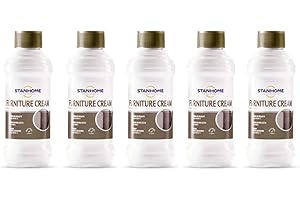 Clicson® Kit 5 Furniture Cream Stanhome - Crema di Bellezza per mobili in Legno (5 flaconi)