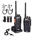 Price comparison product image Walkie Talkie - 2 pcs, Tacklife MTR01 Two-Way Radio with Upgraded Original Earpieces Rechargable Li-ion Battery Handheld Transceiver 16 Channels PMR446 5.5KM Range VOX TOT for Survival Camping Driving
