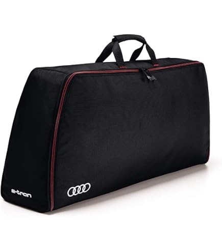 Sac De Rangement Coffre Audi Original – Pour Câble Charge E-tron, Accessoire 100% Audi 85H071073A, Noir