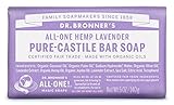 Dr Bronner's Organic Lavender Soap Bar 140g