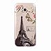 Produktbild Samsung Galaxy A3 2017 Hülle, Chreey Glitzer Handyhülle Niedlich Mode Süß Temperament Muster Weiche TPU Silikonhülle Skin Case Ultra Dünn Kratzfest Hülle Backcover [Schmetterling & Paris Turm]