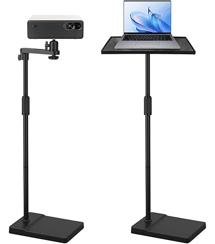 Projectorstandaard Statief Projectorbeugel Hijsen Wandophangbeugel Projectorhanger Universele telescopische ophangbeugel Projectorstandaard Projector-muurbeugel (Size : PH45-60 (37-60cm) black