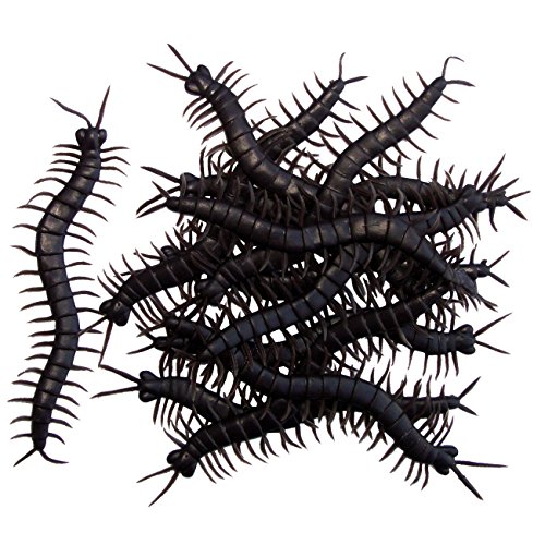 Preisvergleich Produktbild 12 Tausendfüssler Krabbeltier Ungeziefer Scherzartikel Tier Tiere Kleintiere