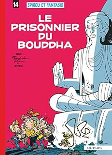 jaquette livre Spirou et Fantasio, tome 14 : Le Prisonnier du Bouddha