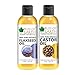 Bliss of Earth™ Organic Castor Oil & Flaxseed Oil Combo Pack of 2 (100ML Each) RS.360.00