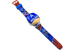 VIGIÒ Orologio Spiderman maschera Spider-Man Orologio elettronico da bambino ragazzo, rosso