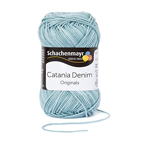 Schachenmayr 9807340-00171 Handstrickgarn, Baumwolle, reseda, 13 x 6 x 6 cm