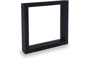 SAFE 4509 Cornice Flottante 3D 18x18 cm | Cornice Trasparente per Monete, Medaglie, Minerali, Miniature | Effetto Levitazione