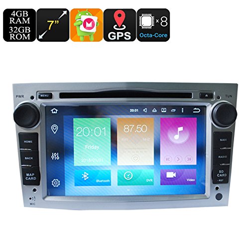 Preisvergleich Produktbild Universal 7 Inch Car Media Player For Opel Android 6.0 Octa Core 4+32GB Can Bus