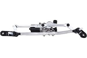 UENOPEDIN MJ Wischergestänge mit Elektromotor Wischermotor Vorne für Clio III BR0/1 CR0/1 Clio III Grandtour KR0/1 1.2L-2.0L 2005-2014 28800-9U100 Teil# 7701061590 8200268931