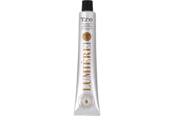 Tahe Lumière Express Tinte de Cabello Coloración de Cabello Permanente 100 ml (6.00 Rubio Oscuro Extracubriente)