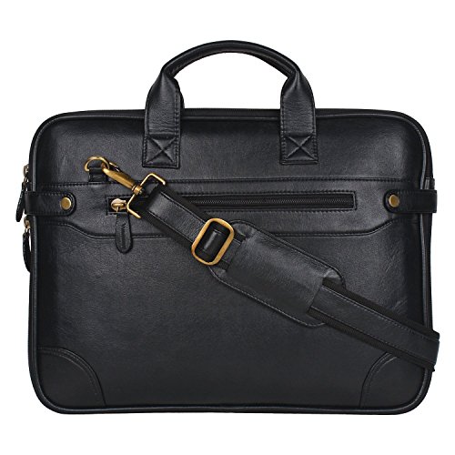 GLEAM Synthetic Sleek Faux Leather 15.6-Inch Laptop ,Messenger ,Tablet and Executive Office Bag (Black) RS.1399 (58.00% Off) - Amazon