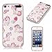 Price comparison product image KSHOP Phone Case for ipod touch 5 6 Extreme Lightweight Protective bumper Gel Ultra-Thin Clear Soft Flexible TPU Scratch Resistant Full Body Protection Cover Shock-resistance--Unicorn food ice cream