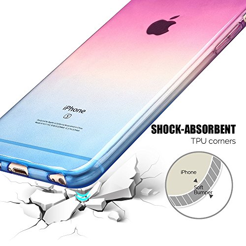 Funda iPhone 6s plus Carcasa iPhone 6 plus Silicona Anfire Suave Flexible gel TPU Case para iPhone 6 plus 6s plus 5 5 pulgadas Ultra Delgado Mate Goma Protectora Bumper Tapa Anti Rasgu os Anti Choque Ligero Funda Cubierta Gradiente Color Dise o reviews Funda iPhone 6s plus Carcasa iPhone 6 plus Silicona Anfire Suave Flexible gel TPU Case para iPhone 6 plus 6s plus 5 5 pulgadas Ultra Delgado Mate Goma Protectora Bumper Tapa Anti Rasgu os Anti Choque Ligero Funda Cubierta Gradiente Color Dise o