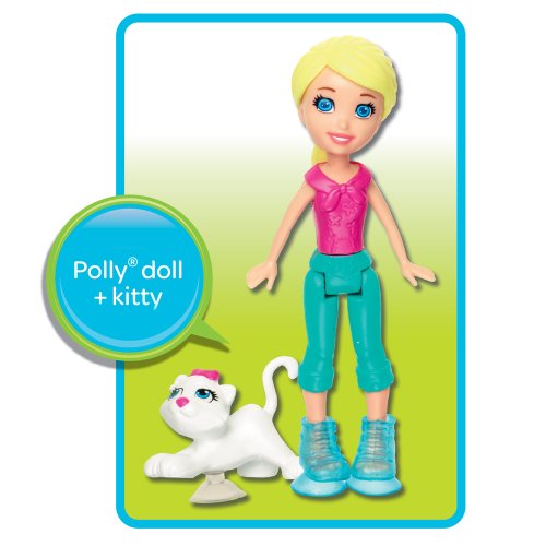 Polly Pocket X8539 Tree House Wall Party Playset with Polly Doll