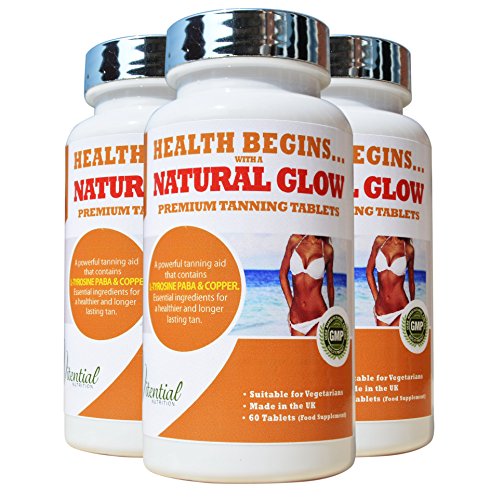Vitential Tan Enhancing Tablets | Supplements That Help You to Prolong a Natural Healthy Glow and a Deeper Longer Lasting Tan | Special Combination of PABA (Para-Aminobenzoic Acid), L-tyrosine and Copper | Ensures a Safe Sun Kissed Healthy Natural Glow to Any Coloured Skin | UK Produced | ? 100% MONEY BACK GUARANTEE ?