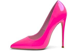 Zhabtuc Damskie szpilki na wysokim obcasie seksowne szpiczasty nosek wsuwane buty na kort impreza studniówka wesele obcasy 12 cm