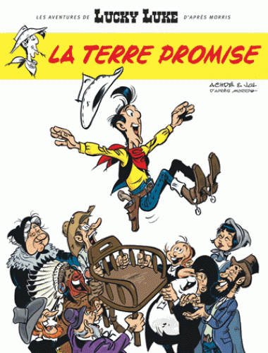 couverture de : Les aventures de Lucky Luke d'apr&egrave;s Morris / La terre pro...