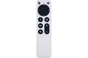 MYHGRC Télécommande de Remplacement pour Apple TV 4K Gen 1 2 3 4 Controller A1156 A1427 A1469 A1378 Apple TV2 TV3 Universelle/Plastique