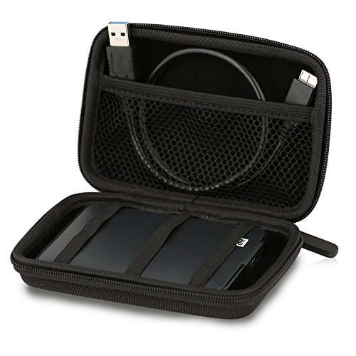 Wicked Chili 2,5″ HDD Case, Festplattentasche für 2.5 Zoll Festplatte und SSD (Tasche mit Kabelfach, Innenmaß: 12,8 x 8,3 x 3,5 cm) - 6