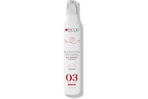 ILOVERICCIO I Love Riccio Delicious Curl Moisturizing Crema in Mousse, Idratante Per Capelli Ricci, Definisce e Volumizza, Protegge da Calore del Phon e Umidità, 300 ml