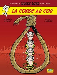 jaquette livre Aventures de Lucky Luke d'après Morris (Les) - tome 2 - Corde au cou (La)