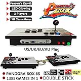 pandora box 6 kaufen 【Neueste Version】 - Pandora Box 6s ist die neueste Version von zwei Personen interaktive Konsole Spielkonsole. Built-in 1388 Spiele, keine Notwendigkeit, neu zu downloaden, keine Notwendigkeit, neu zu setzen