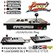 Produktbild Waroomss Pandora's Box, Doppelstock Split Arcade Konsole, Retro Videospiele Doppelstock Arcade Konsole, 1388 Klassische Spiele in 1 Pandoras Box Arcade