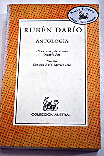 Antologia (Rubén dario) (lect.recomendada) (Nuevo Austral Recomendado)