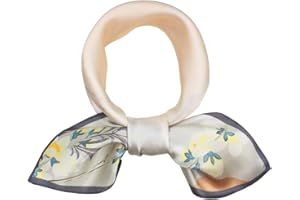 ANDANTINO 100% Mulberry Silk Long Scarf for Women Large Shawls for Headscarf and Neck- Oblong Hair Wraps with Gift Packed