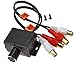 Produktbild Amplifier RCA Adapter Gain Level Bass Knob LC-1 Auto Radio Audio Pegel Regler