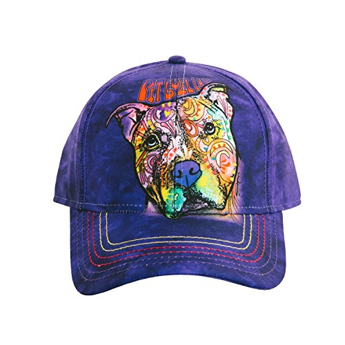 Preisvergleich Produktbild The Mountain Unisex Dean Russo Schildkappe Pitbull Luv Dog in lila