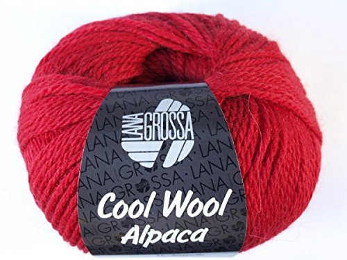 Lana Grossa Cool Wool Alpaca 004 Rot