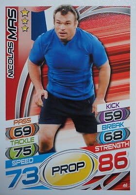 Topps Rugby Attax 2015 France Team Base Set Plus Star Players Trading Cards