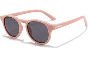 Maesy Kinder Sonnenbrille für 3-6 Jahre - UV400 Polarisierter Schutz - Flexibler und Biegsamer Rahmen - Sichere und Bequeme Kindersonnenbrille für Kleinkinder und Dreikäsehochs - Faela
