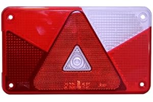 Amplelife Lichtscheibe Aspöck Multipoint V rechts für Rückleuchte Rücklicht 18-8487-007 R