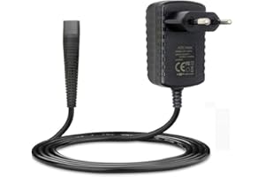 ENJOY-UNIQUE Cargador Adaptador de 6 V 600 mAh Compatible con Braun 130/140/150/5417/5418/530/550/HC3050/BT5090/530s/550s Afeitadora Enchufe de la UE