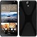 Produktbild PhoneNatic Case für HTC One E9+ Hülle Silikon schwarz X-Style + 2 Schutzfolien