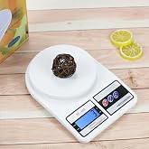 Baker Home Mutfak Tartısı, Elektronik Hassas Mutfak Terazisi, Dijital Mutfak Tartısı, Mutfak Terazisi, 10 kg 1 gr Hassasiyet,