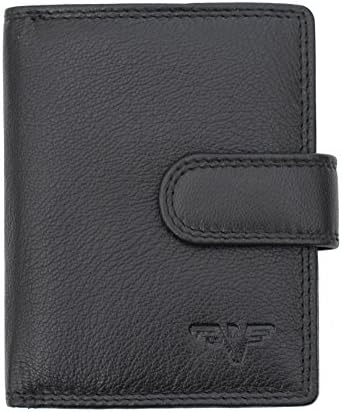 Women's Nevaeh Small Black Leather Purse Wallet RFID Blocking