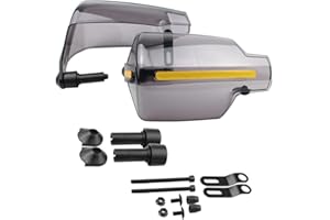 ‎MASO MASO Motorrad-Handschutz, Windschutzscheiben-Abweiser, Handschutz, Wind- und Kälteschutz, 7/8 Zoll Lenker-Handschutz, Griffschutz, Fahrrad-Handschutz, Windschutz