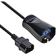Vultech MU-UPS02 Cavo di alimentazione IEC C14 MASCHIO - Presa 10/16A BIPASSO SCHUKO Cavo UPS, Spina IEC, Nero