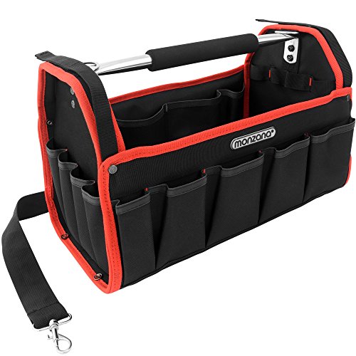 Werkzeugtasche Montagetasche Werkzeugbox Werkzeugkasten mit Schultergurt – XL – Modellauswahl - 6