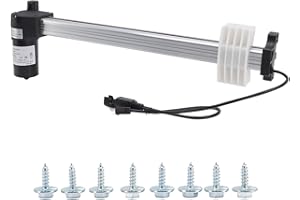 FOLOSAFENAR Power Recliner Motor Actuator, Adjustable Recliner Chairs Motor Actuator Aluminum Alloy 1000N Push Low Noise IPX4 for Electric Sofa