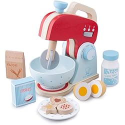 New Classic Toys - 10702 - Jeu D'imitation - Cuisine - Ensemble - Robot Mixer - Rouge