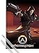 Produktbild Poster + Hanger: Overwatch Poster (91x61 cm) Reaper Infernoschrotflinten Inklusive Ein Paar 1art1® Posterleisten, Transparent