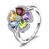 amethyst citrine combination Sterling Silber aus 92,5% reinem Silber, gemischt mit Legierungen, um Härte und Haltbarkeit zu erhöhen. Rhodiumbeschichtung sorgt für einen lang anhaltenden Glanz. Beschriftet als 