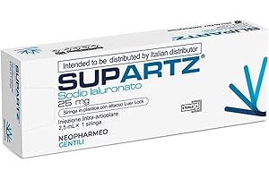 Mdm Siringa Intra-Articolare Supartz, 2.5 Millilitri