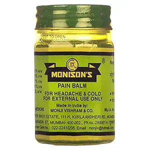 Monison's Pain Balm 100gm Pack of 2