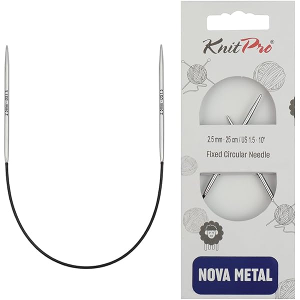 Lana Grossa Aiguilles à Tricoter Circulaires En Acier